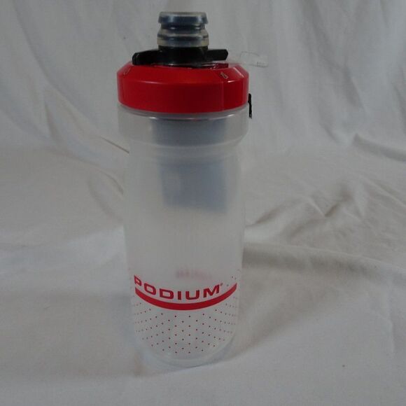 Camelbak Podium Fiery Red Water Bottle 21oz. - Picture 2 of 6